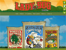 Tablet Screenshot of ladybugbrand.com